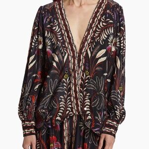 Farm Rio Classic Garden Blouse